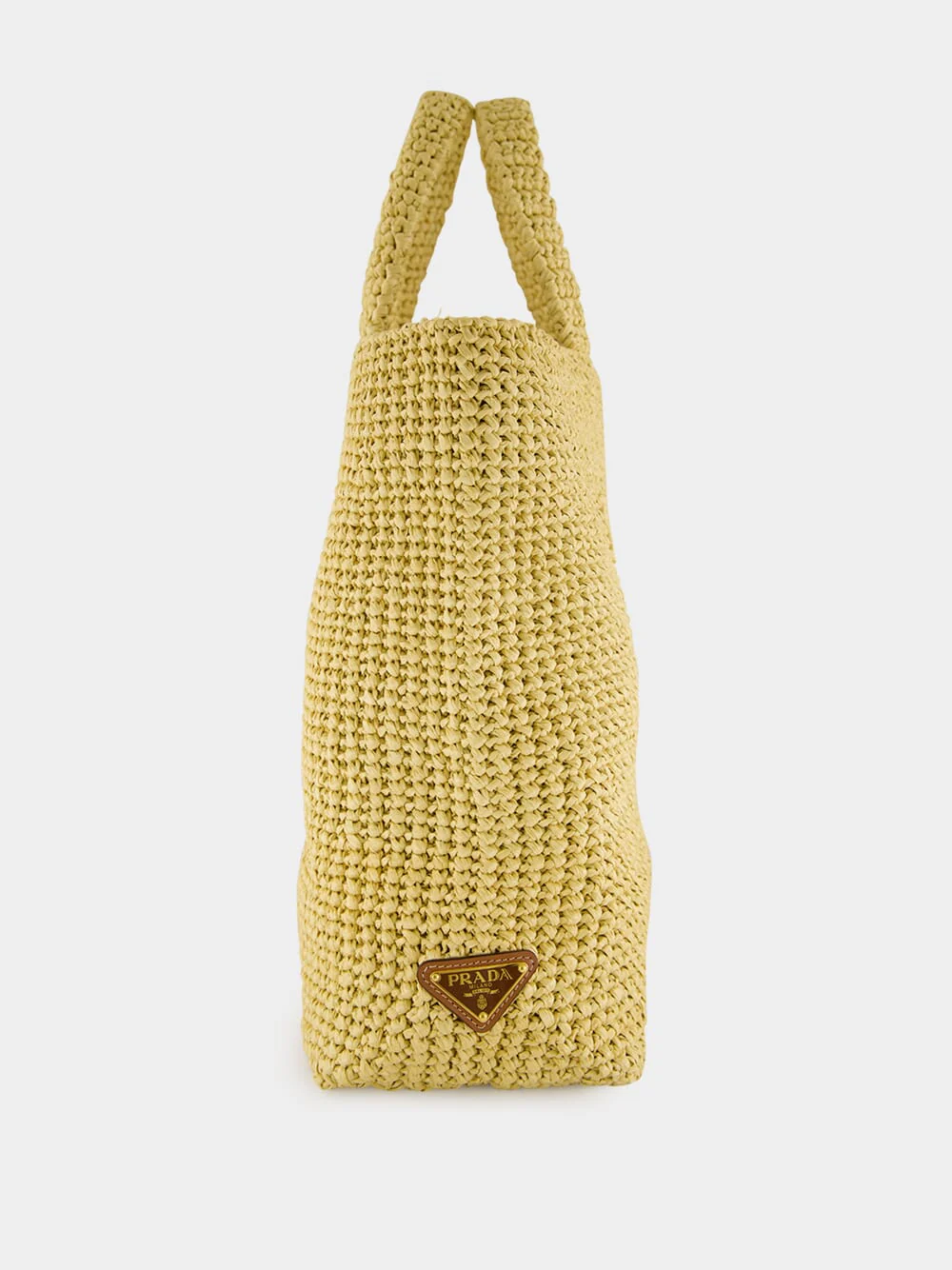 Natural Large Crochet Tote Bag - Image 5