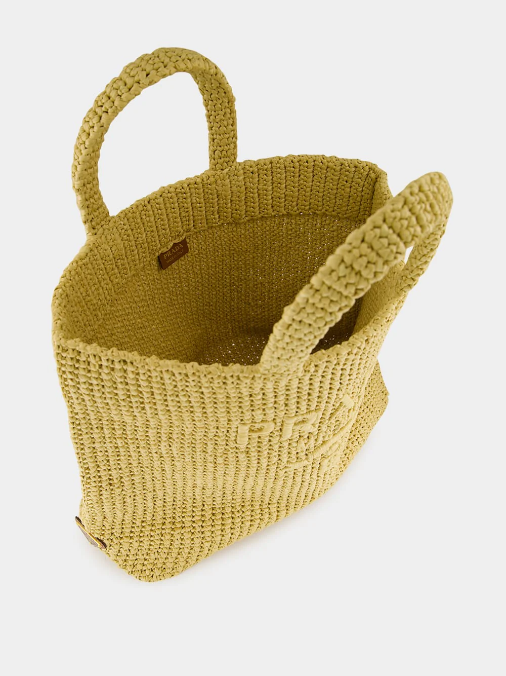 Natural Large Crochet Tote Bag - Image 7