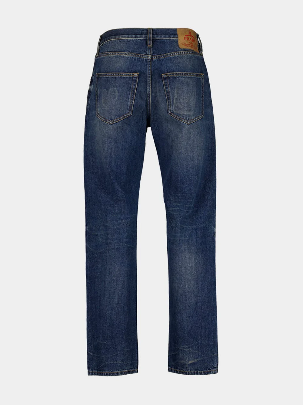 Navy Selvedge Slim Fit Jeans - Image 3