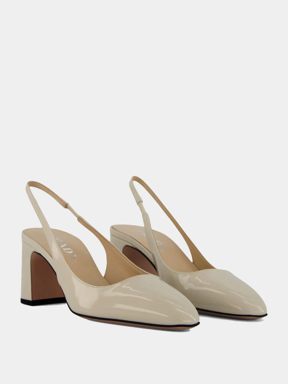 Patent-leather Slingback Pumps - Image 3