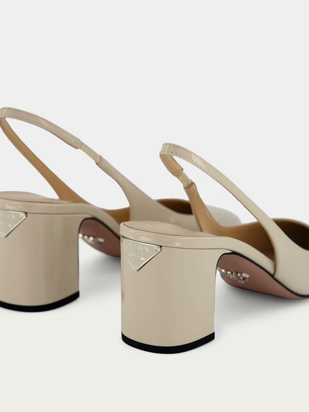 Patent-leather Slingback Pumps - Image 6