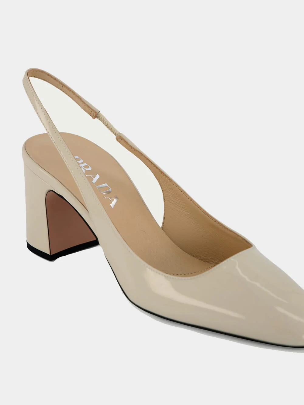 Patent-leather Slingback Pumps - Image 7