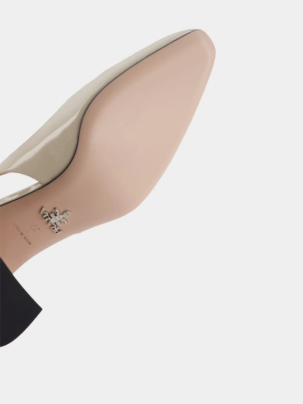 Patent-leather Slingback Pumps - Image 8