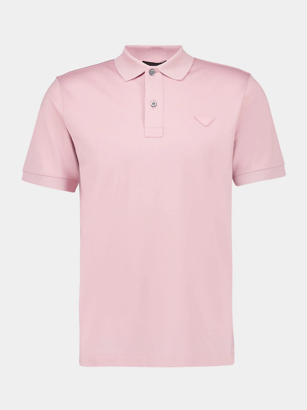 Pink Piqué Polo Shirt