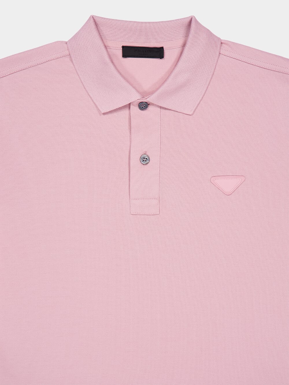 Pink Piqué Polo Shirt - Image 6