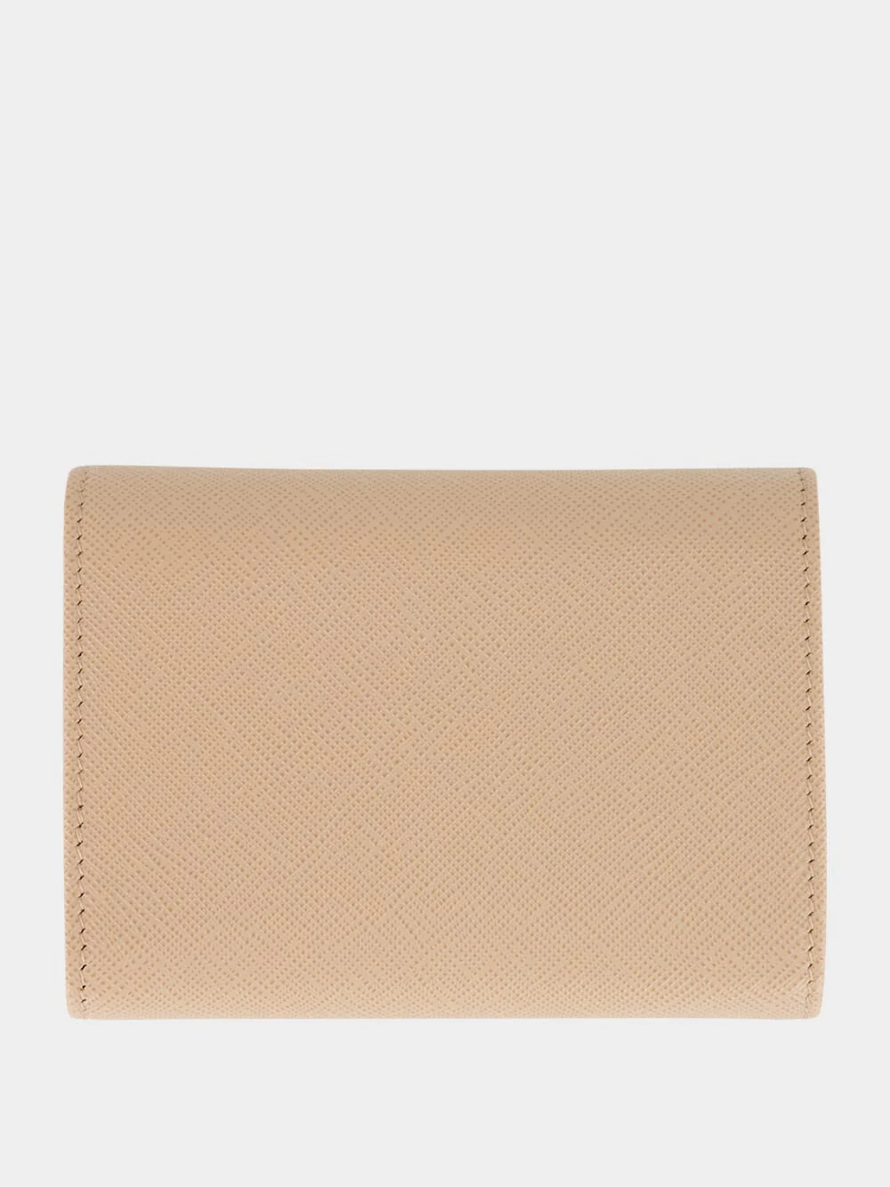 Powder Pink Small Saffiano Leather Wallet - Image 2