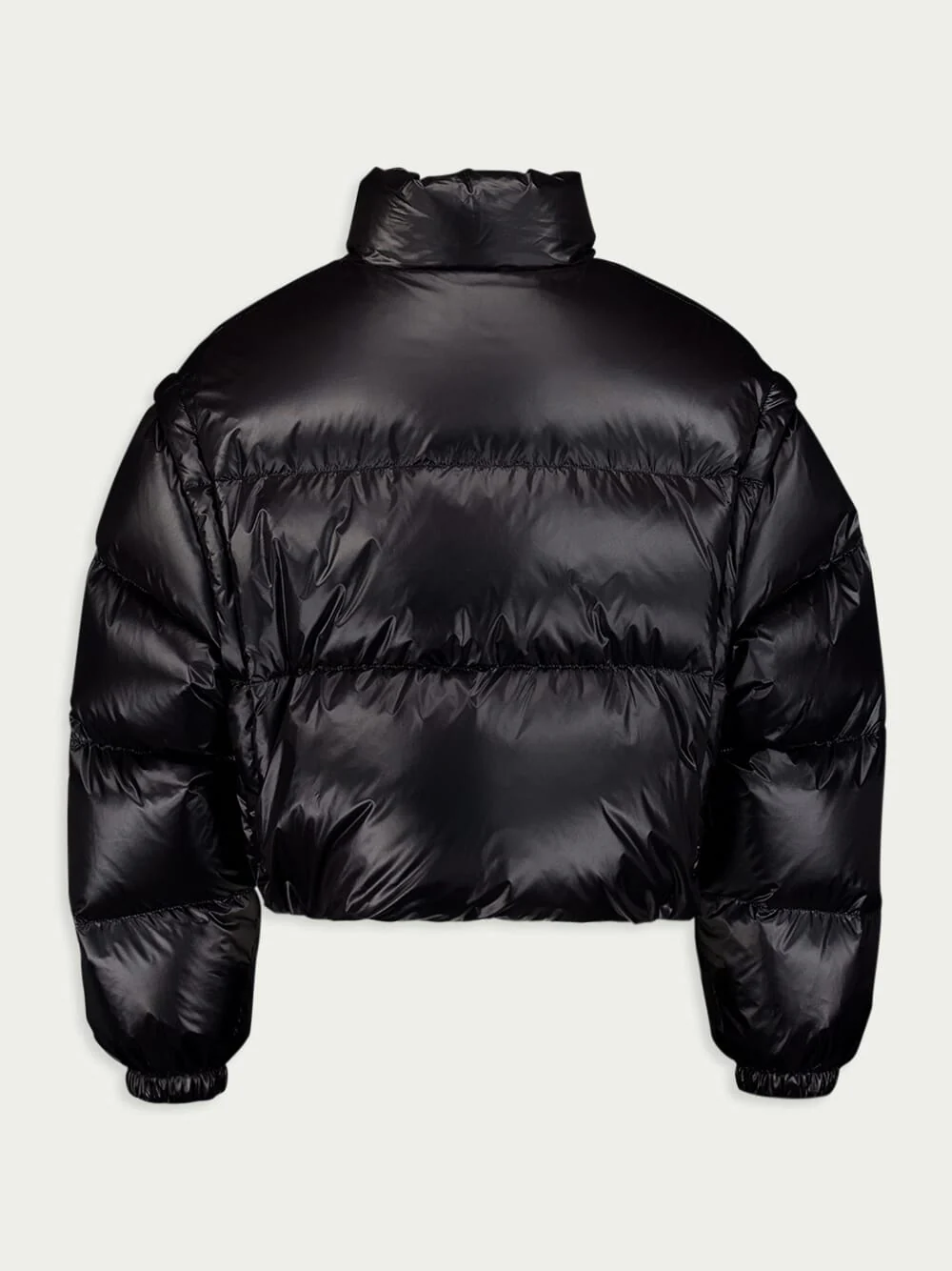 Re-Nylon Cropped Convertible Down Jacket - Image 2