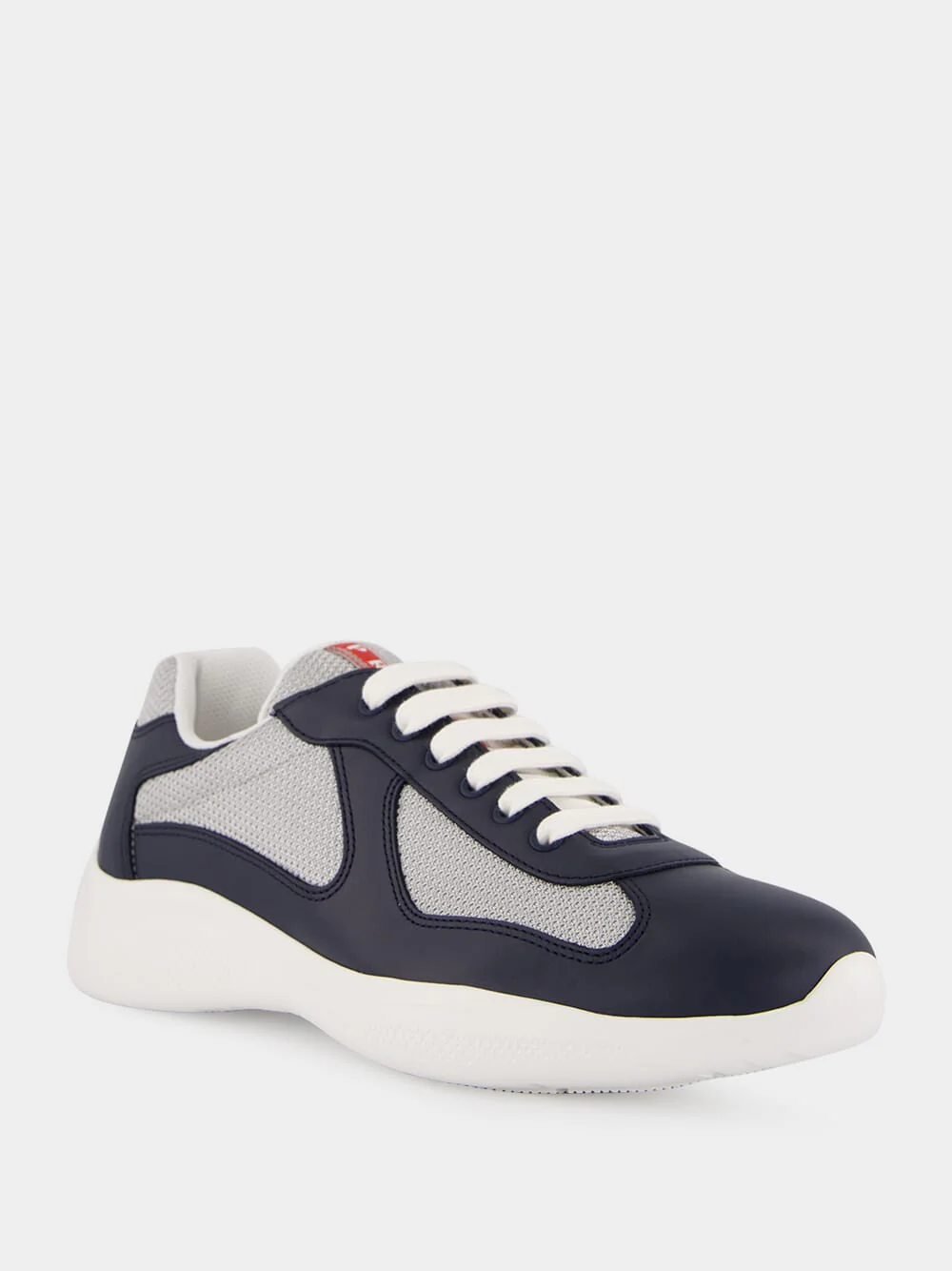 Royal Blue and Silver America's Cup Sneakers - Image 2
