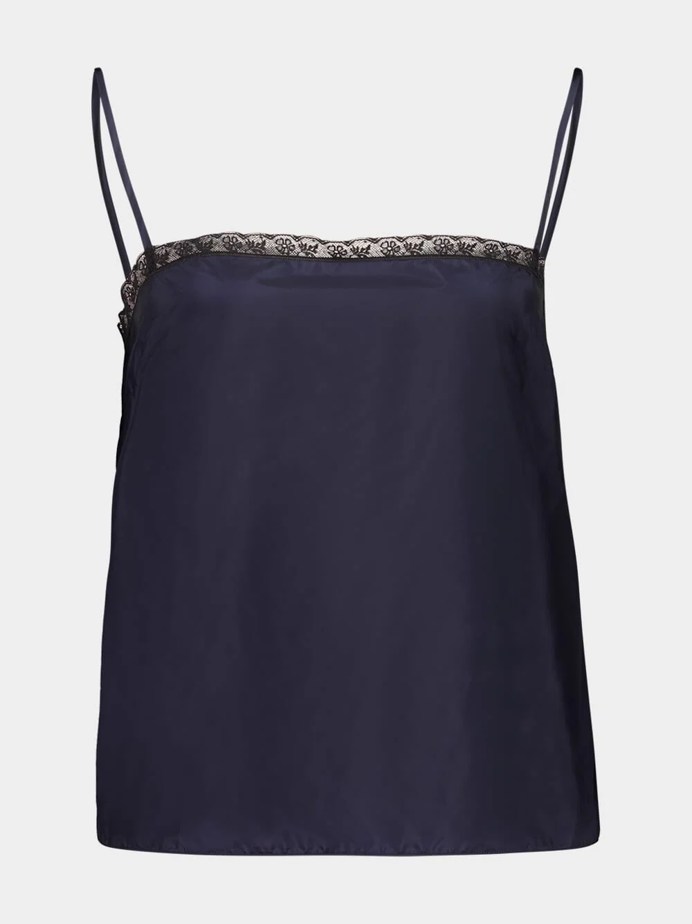 Royal Blue Sleeveless Re-Nylon Top