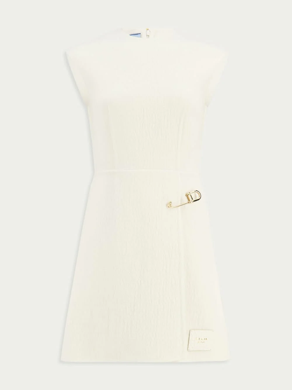 Safety Pin-Detail Minidress