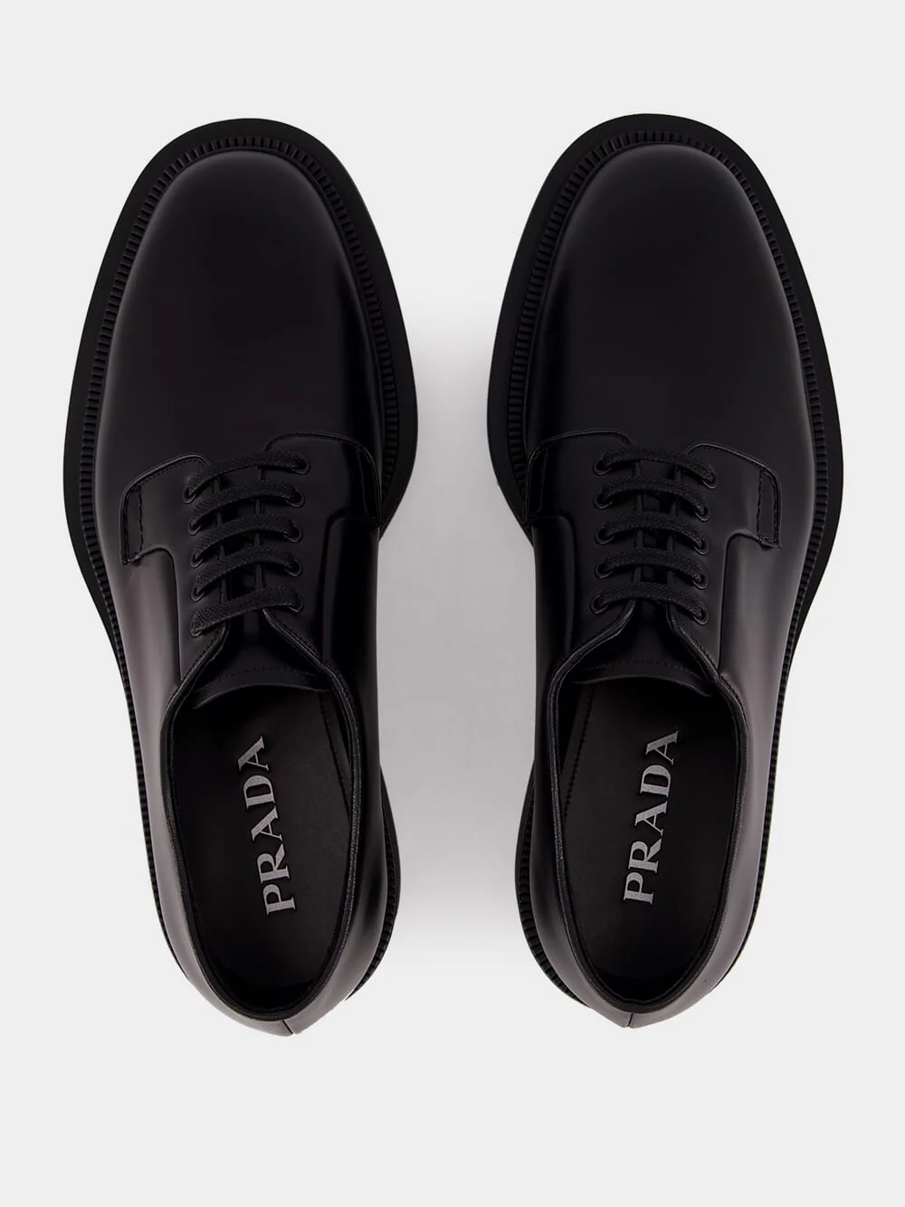 Bright Calf Leather Lace-Up Shoes - Image 4