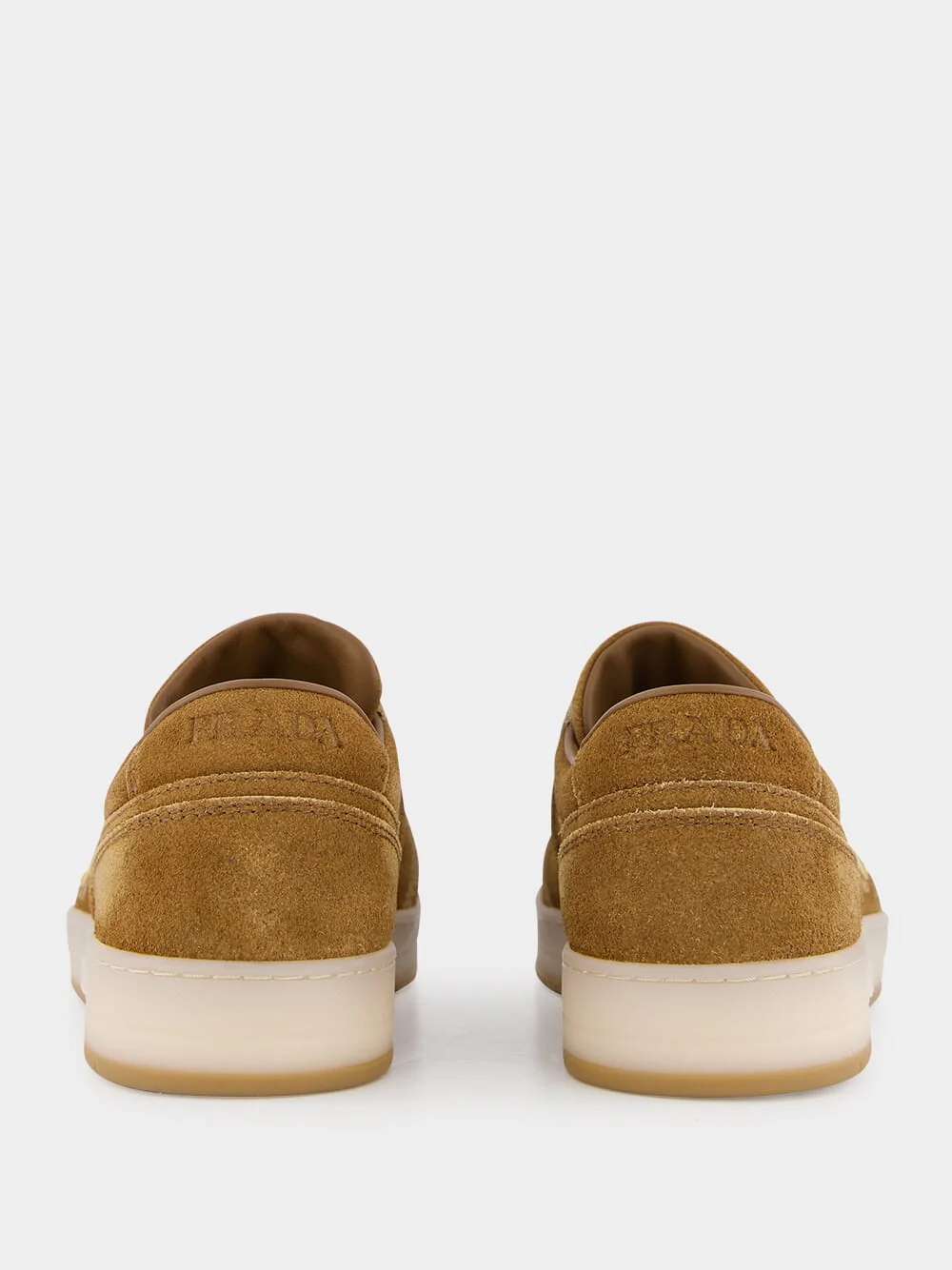 Brown Downtown Delavé Suede Sneakers - Image 4