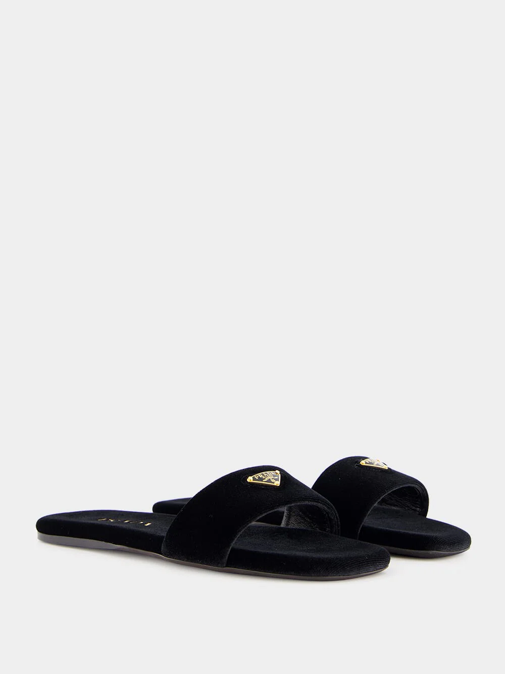 Flat Velvet Slides - Image 3
