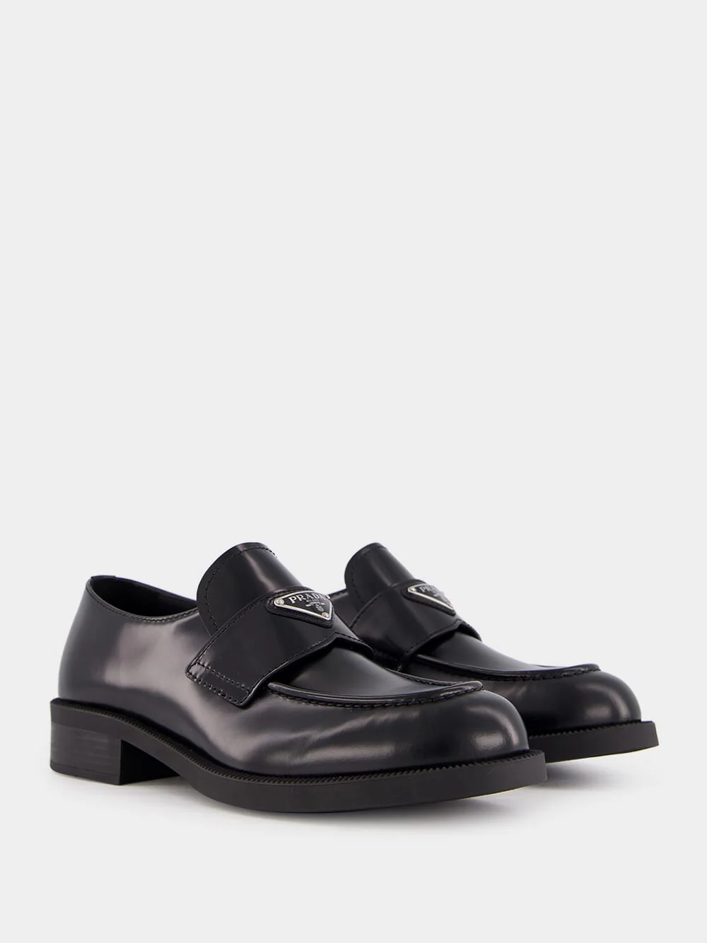 Leather Loafers with Rubber Sole - Image 3