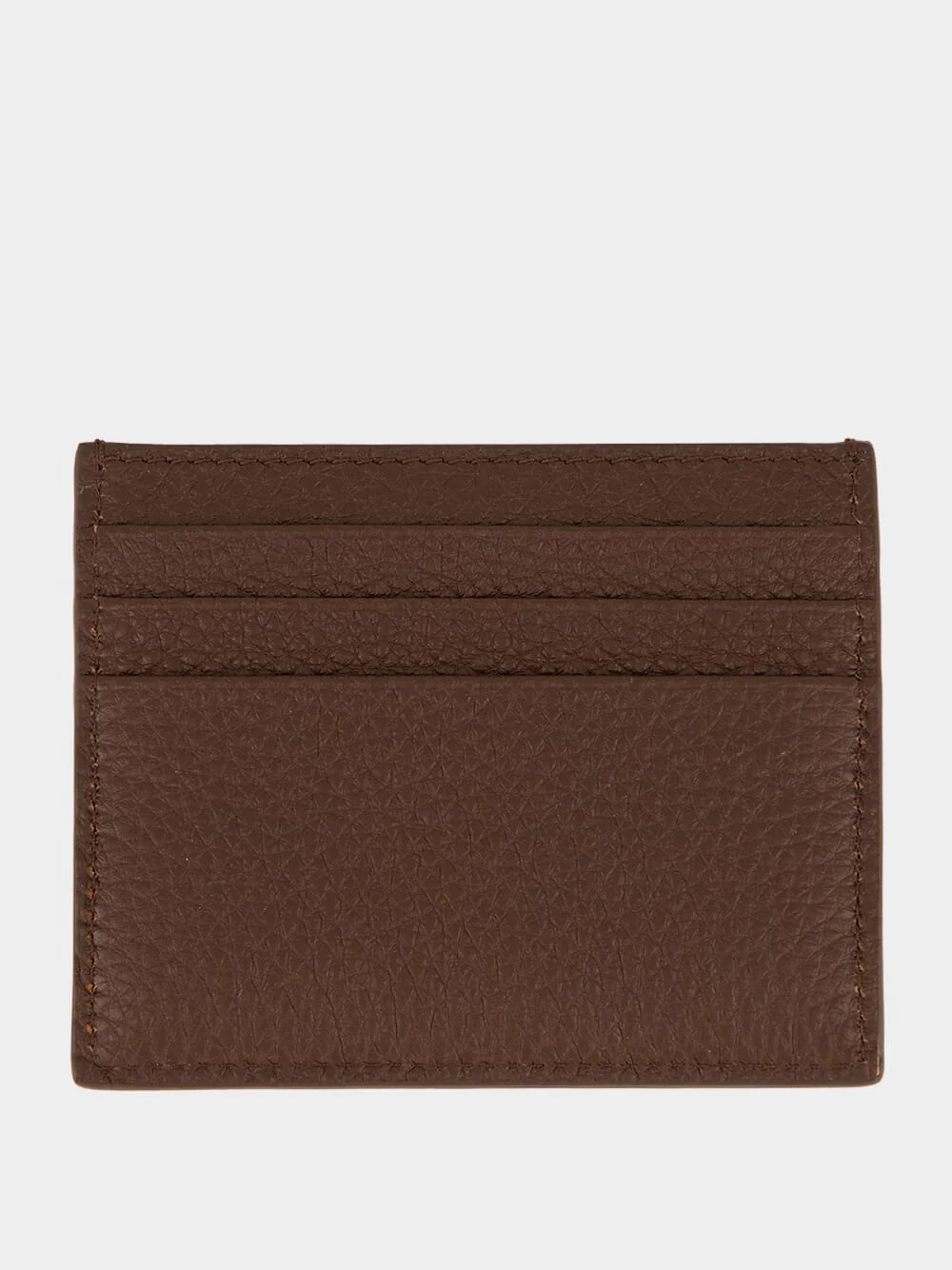 Sienna Brown Leather Card Holder - Image 2