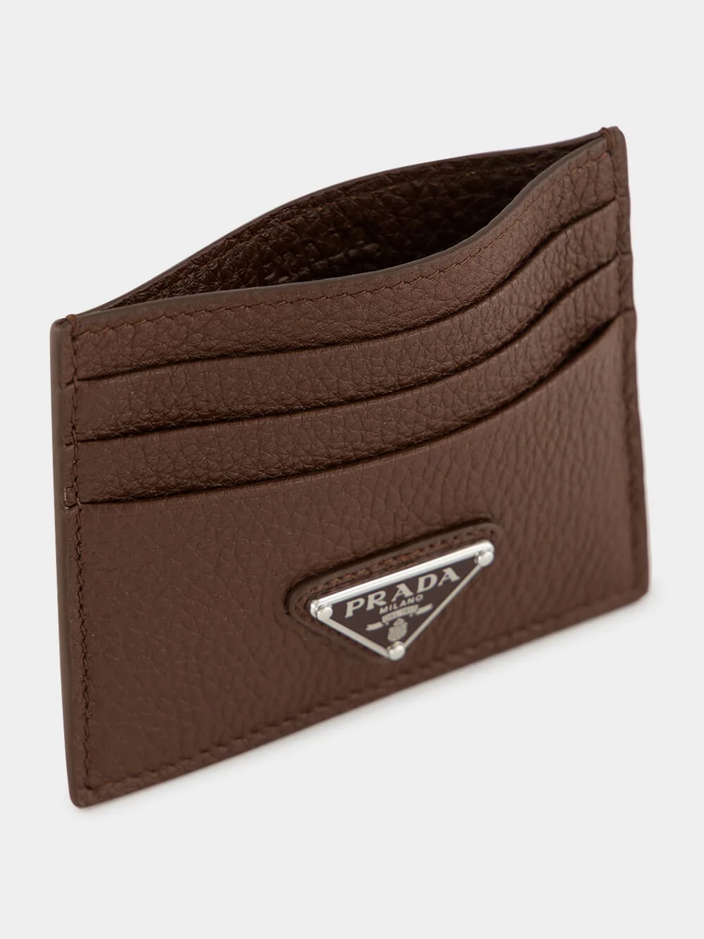 Sienna Brown Leather Card Holder - Image 3