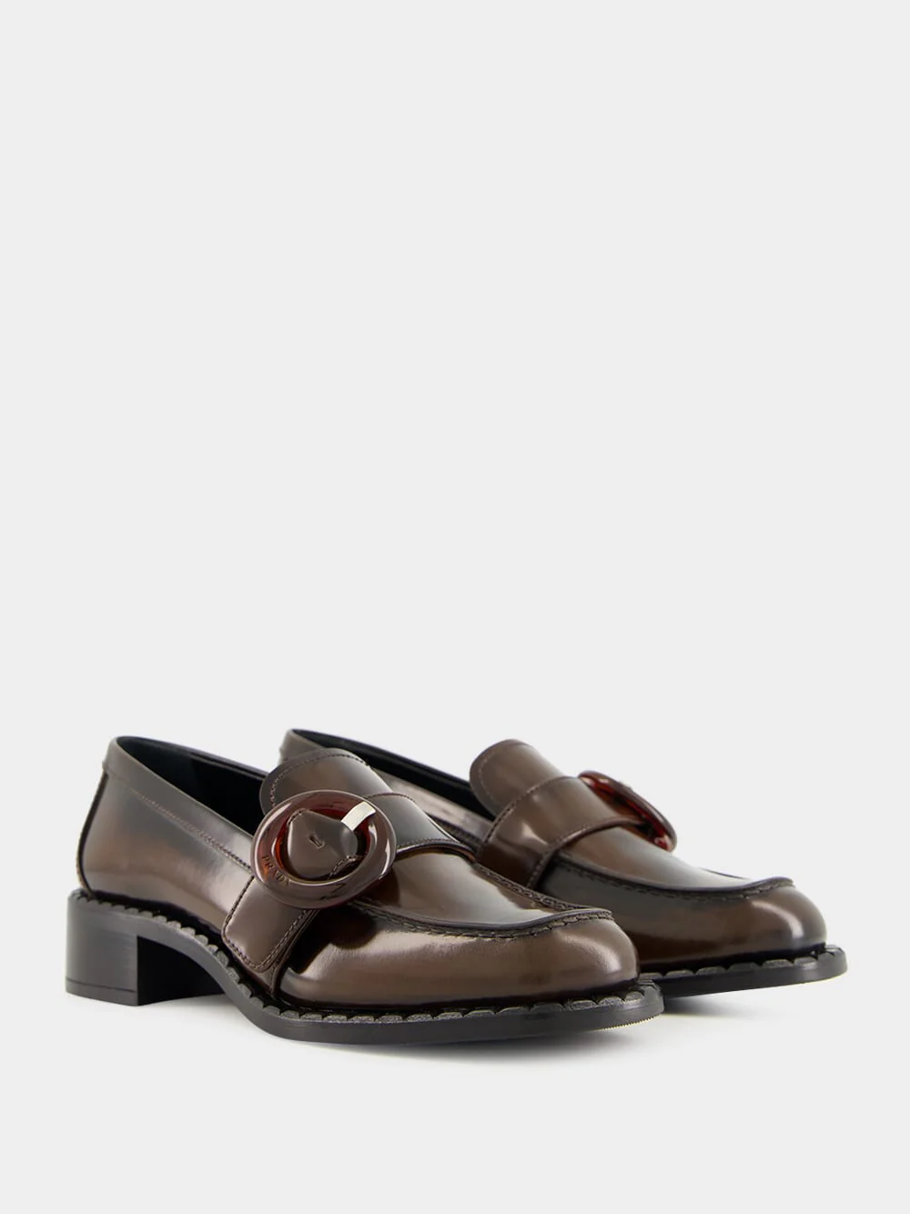 Sienna Brushed Leather Loafers - Image 4