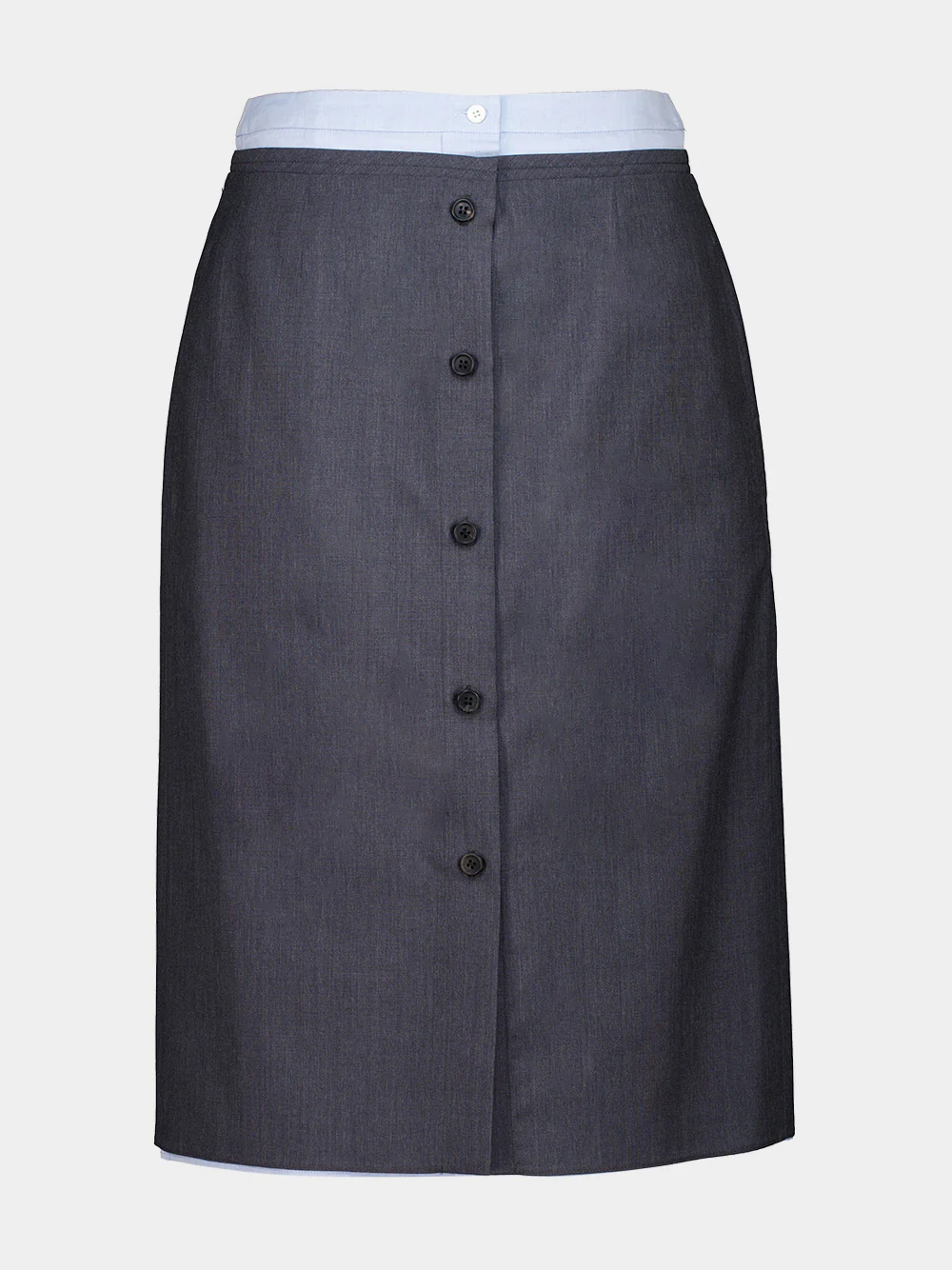 Ardesia Light Mohair Midi Skirt