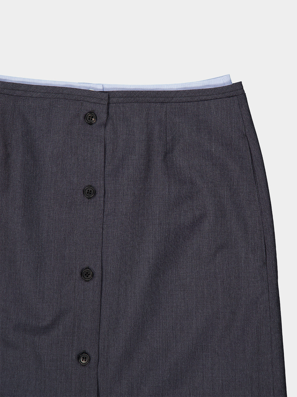 Ardesia Light Mohair Midi Skirt - Image 4