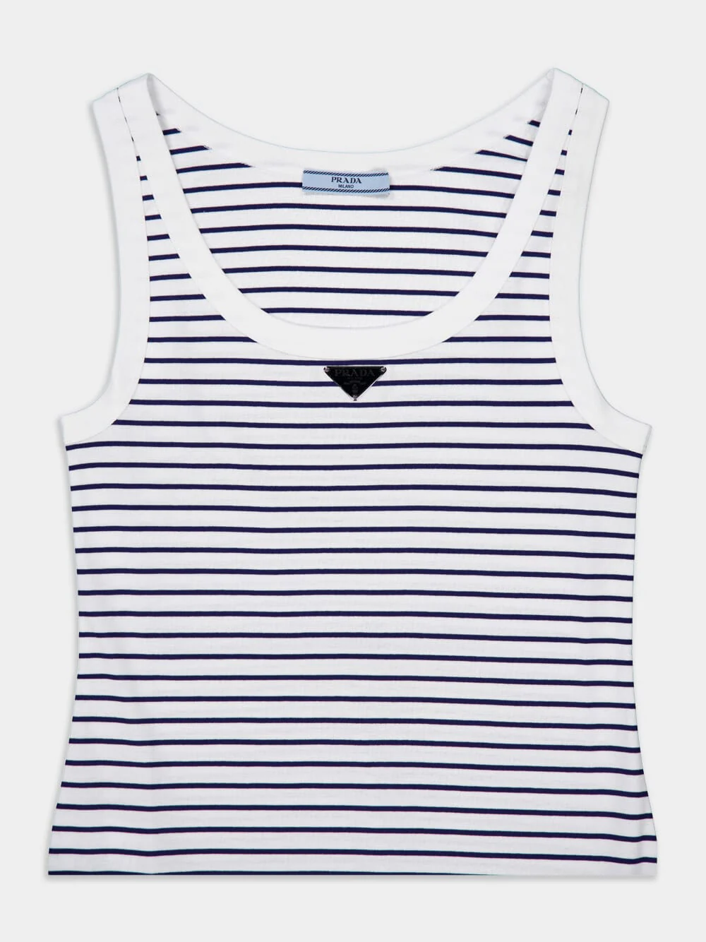 Striped Jersey Tank Top - Image 3
