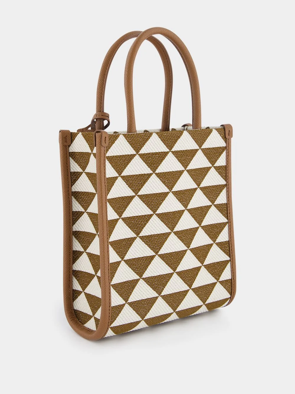 Symbole Embroidered Fabric Mini Bag - Image 4