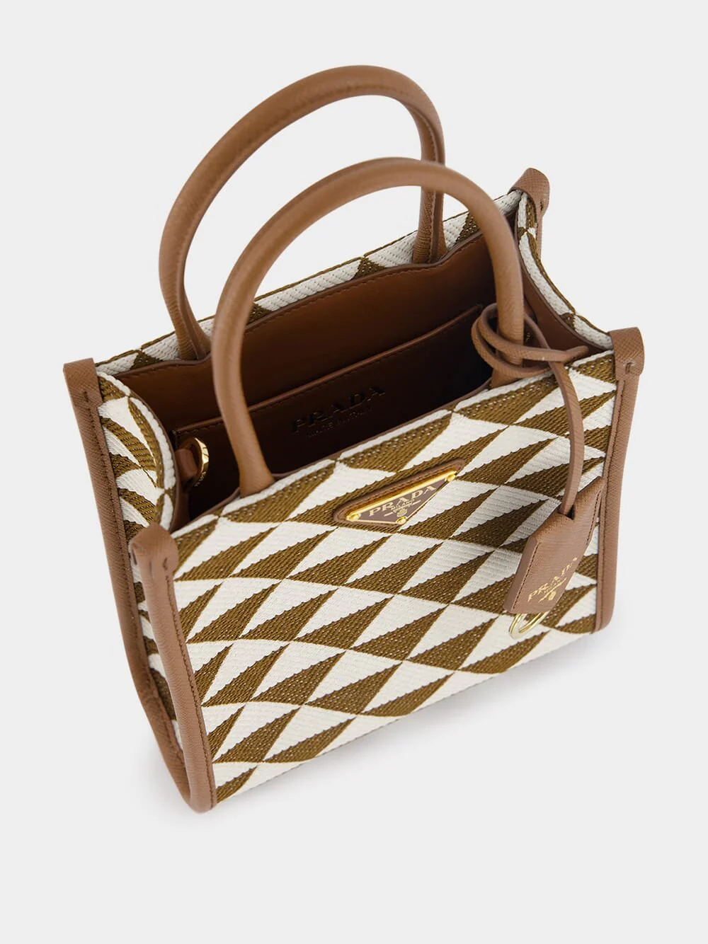 Symbole Embroidered Fabric Mini Bag - Image 5
