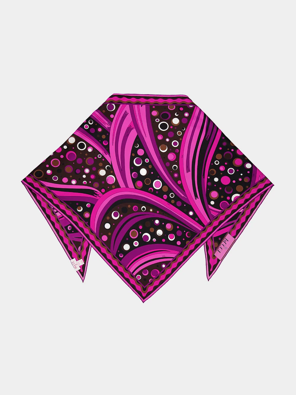 Fontane-Print Silk Scarf