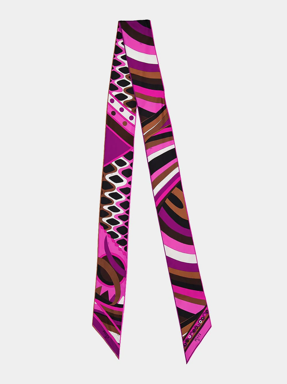 Iride and Vivara Print Silk Twill Maxi Scarf - Image 2