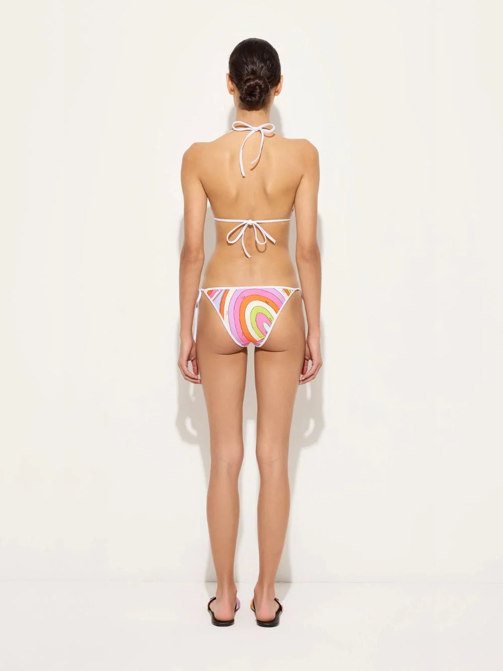 Iride Print Triangle Bikini Top - Image 4