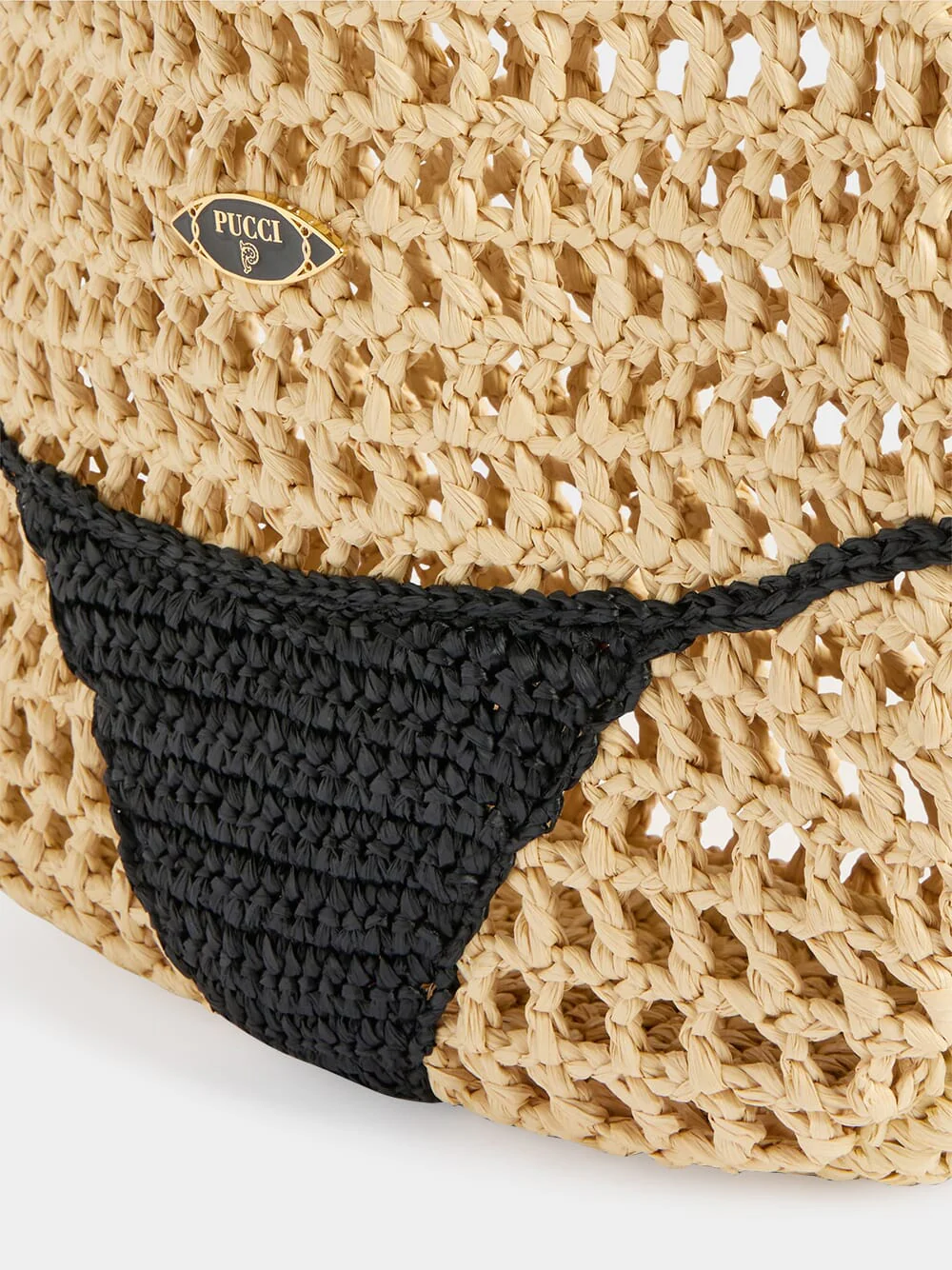 Black Puccinella Crochet Shoulder Bag - Image 8