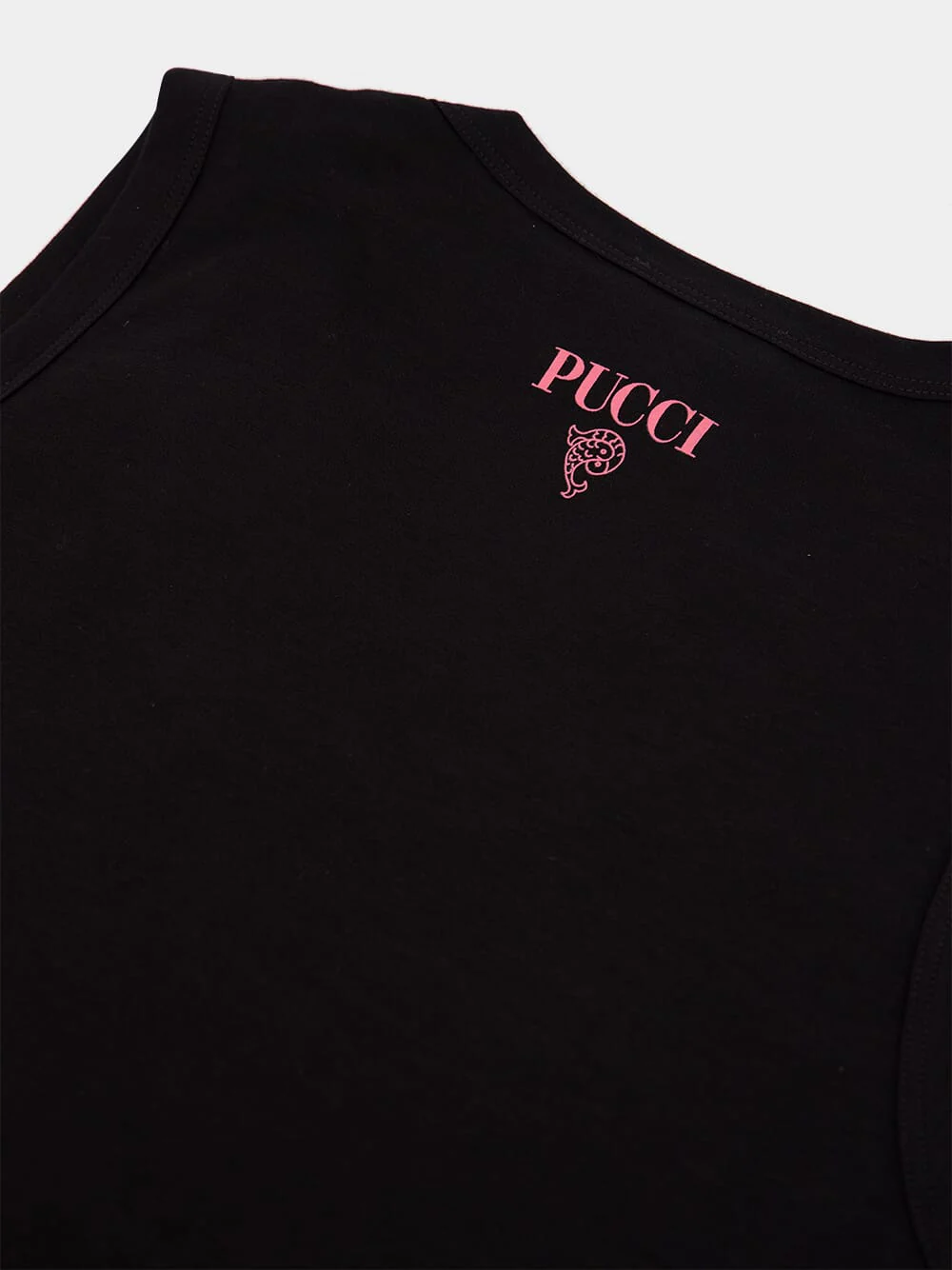 Black Bow-Embellished Cotton Top - Image 7