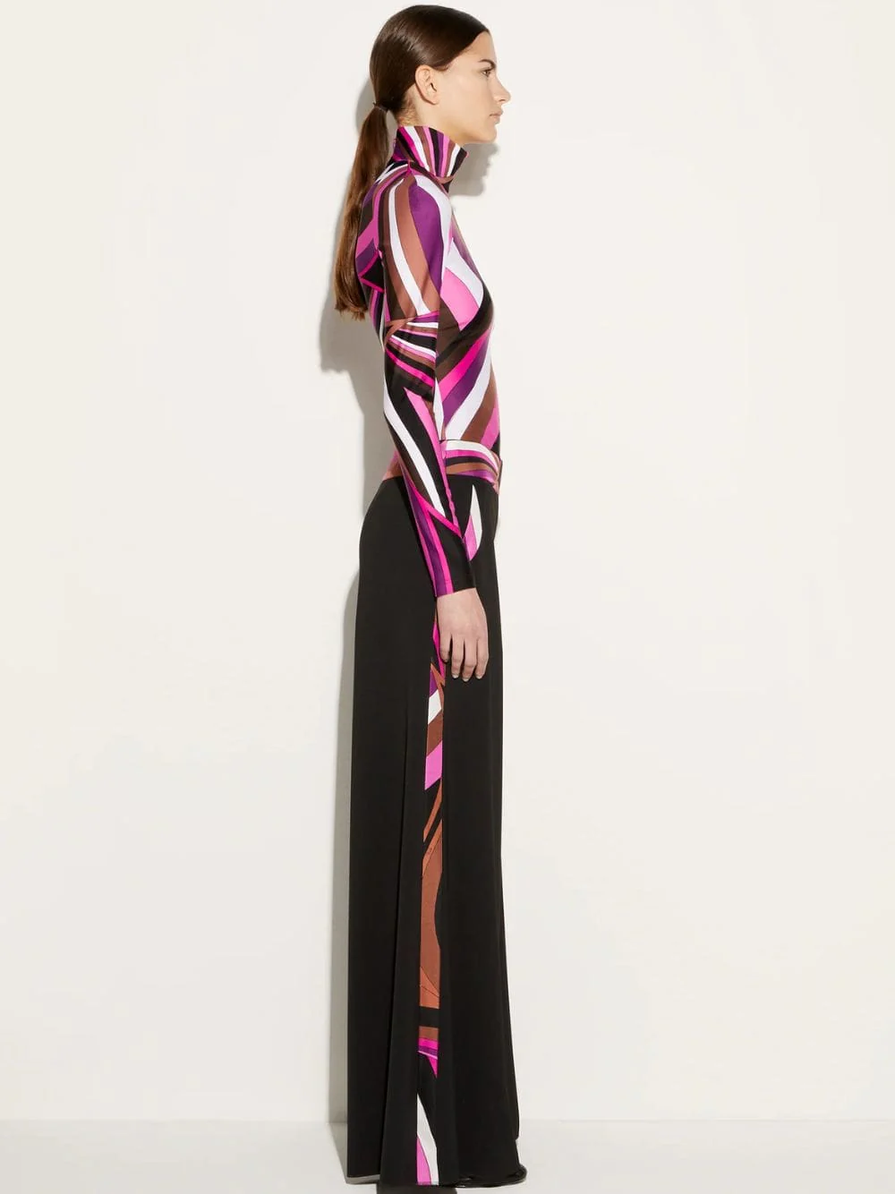 Fuchsia Pink Iride-Print Top - Image 5