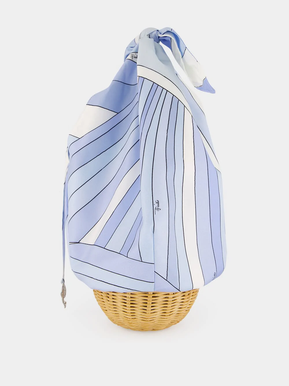 Pale Blue Iride Picnic Bag - Image 3