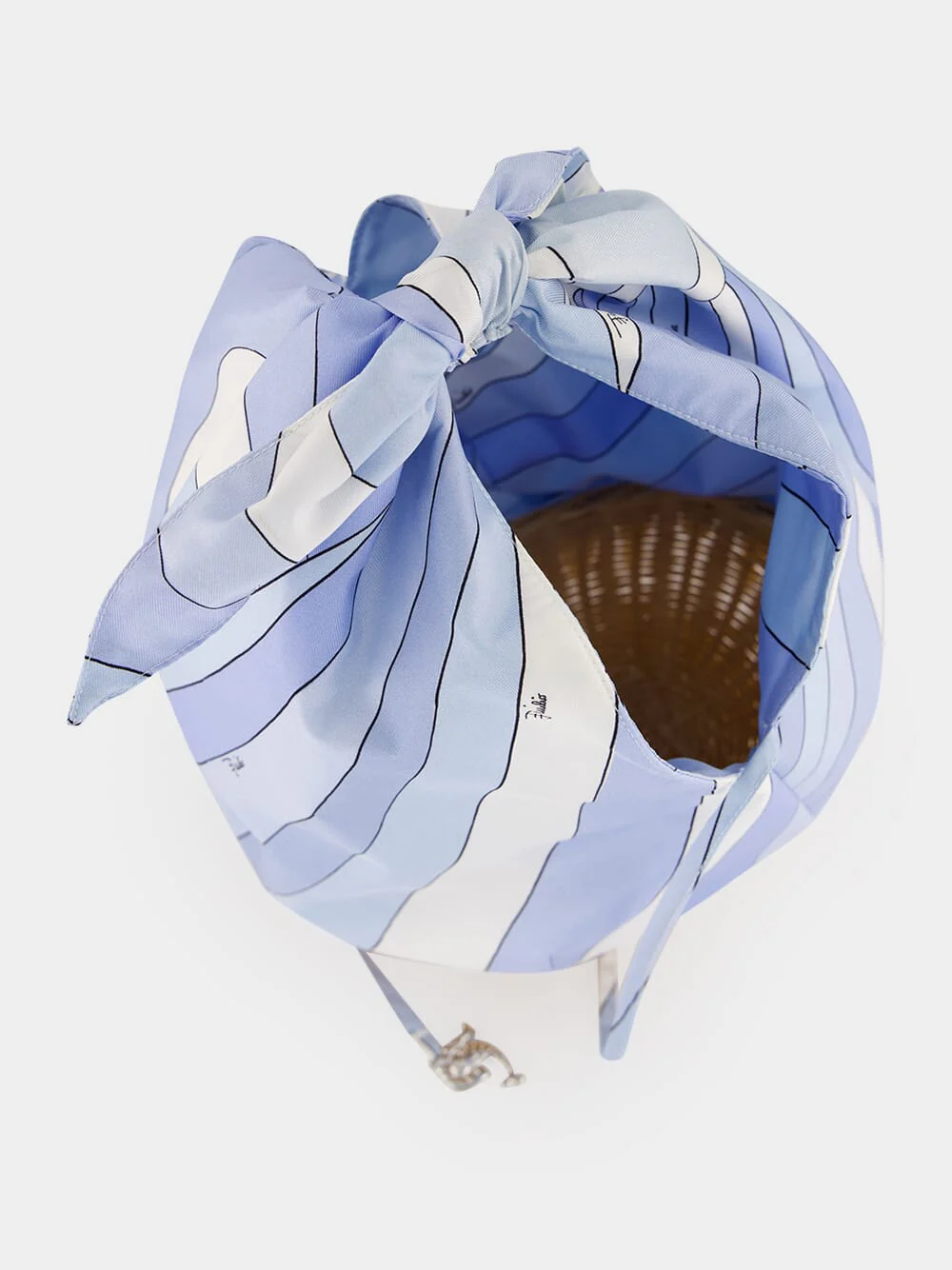 Pale Blue Iride Picnic Bag - Image 5