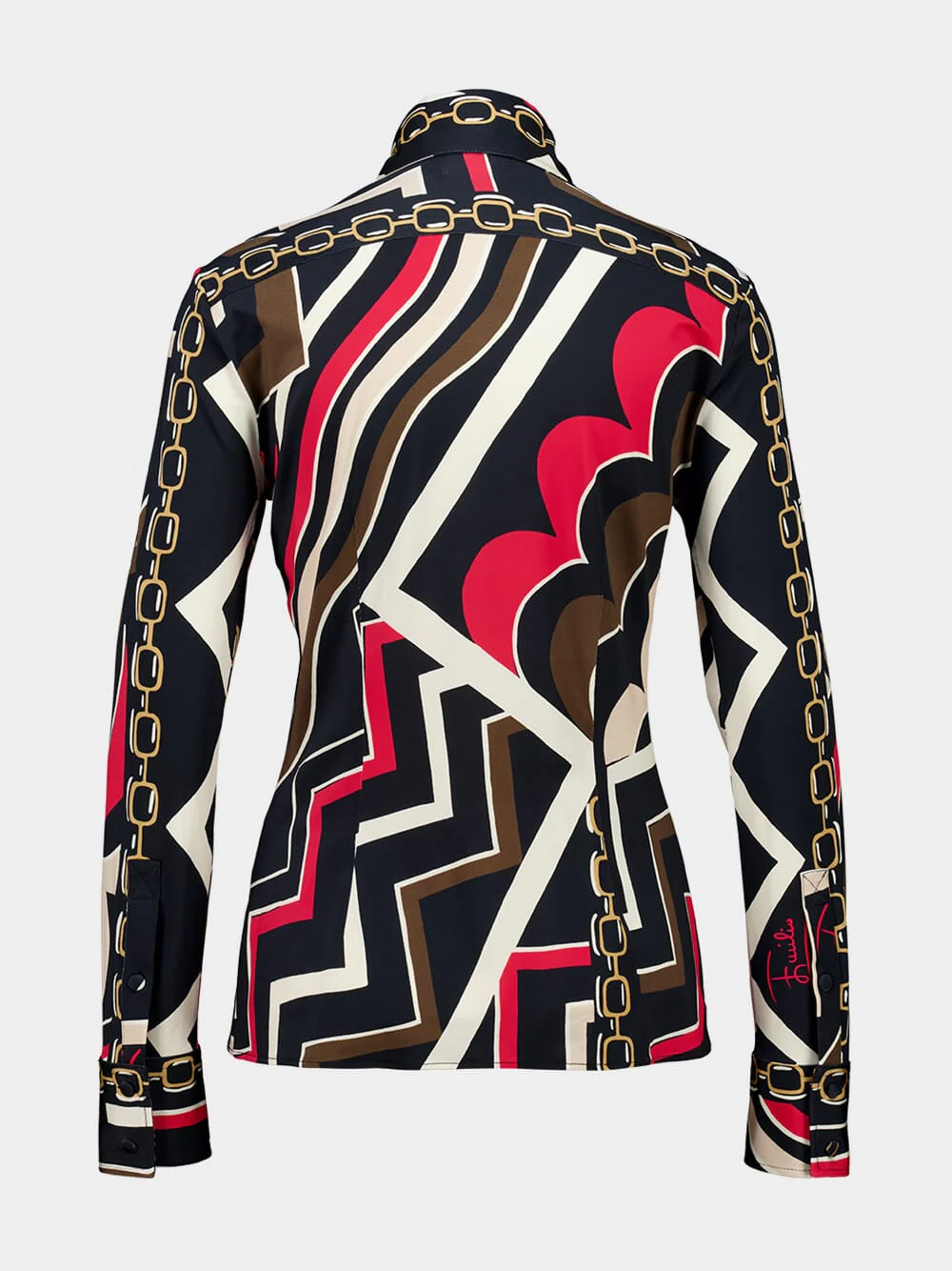 Istrice Print Long-Sleeved Jersey Shirt - Image 3