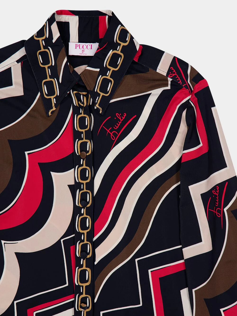 Istrice Print Long-Sleeved Jersey Shirt - Image 5