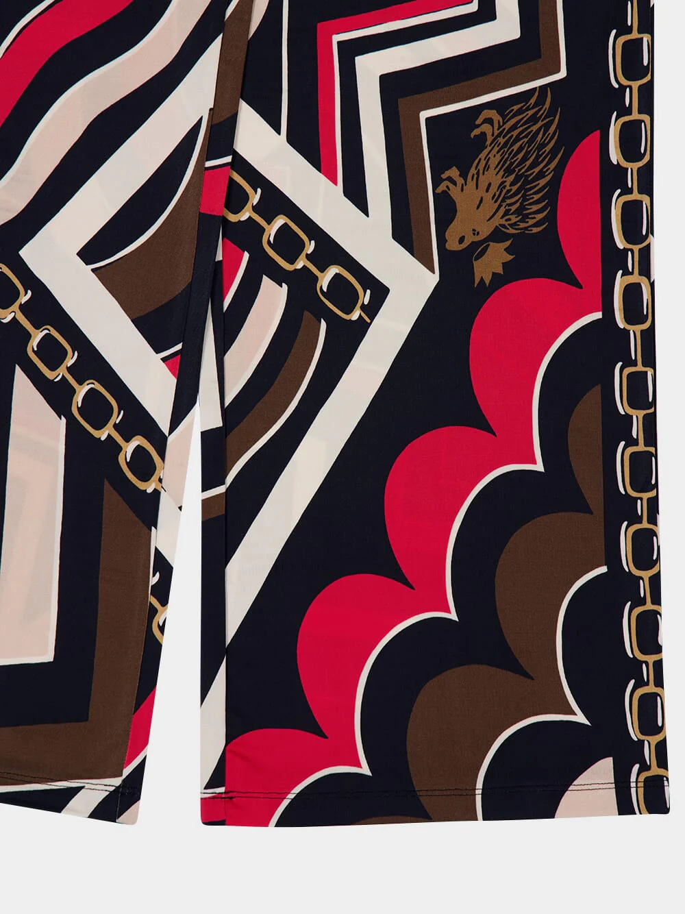 Istrice Print Straight-Leg Trousers - Image 6