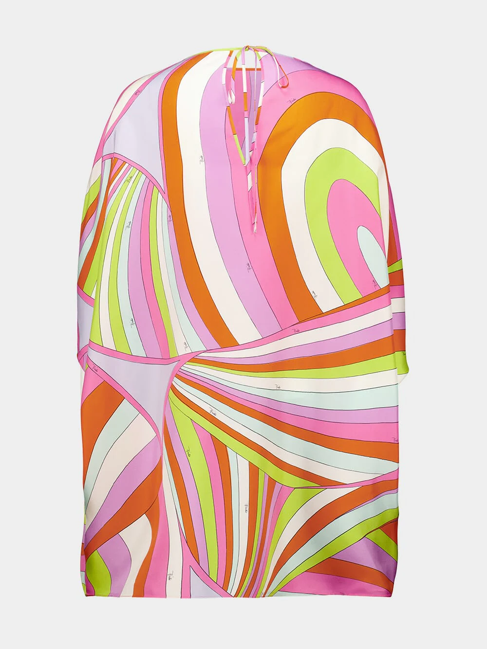 Iride Print Silk Kaftan - Image 2