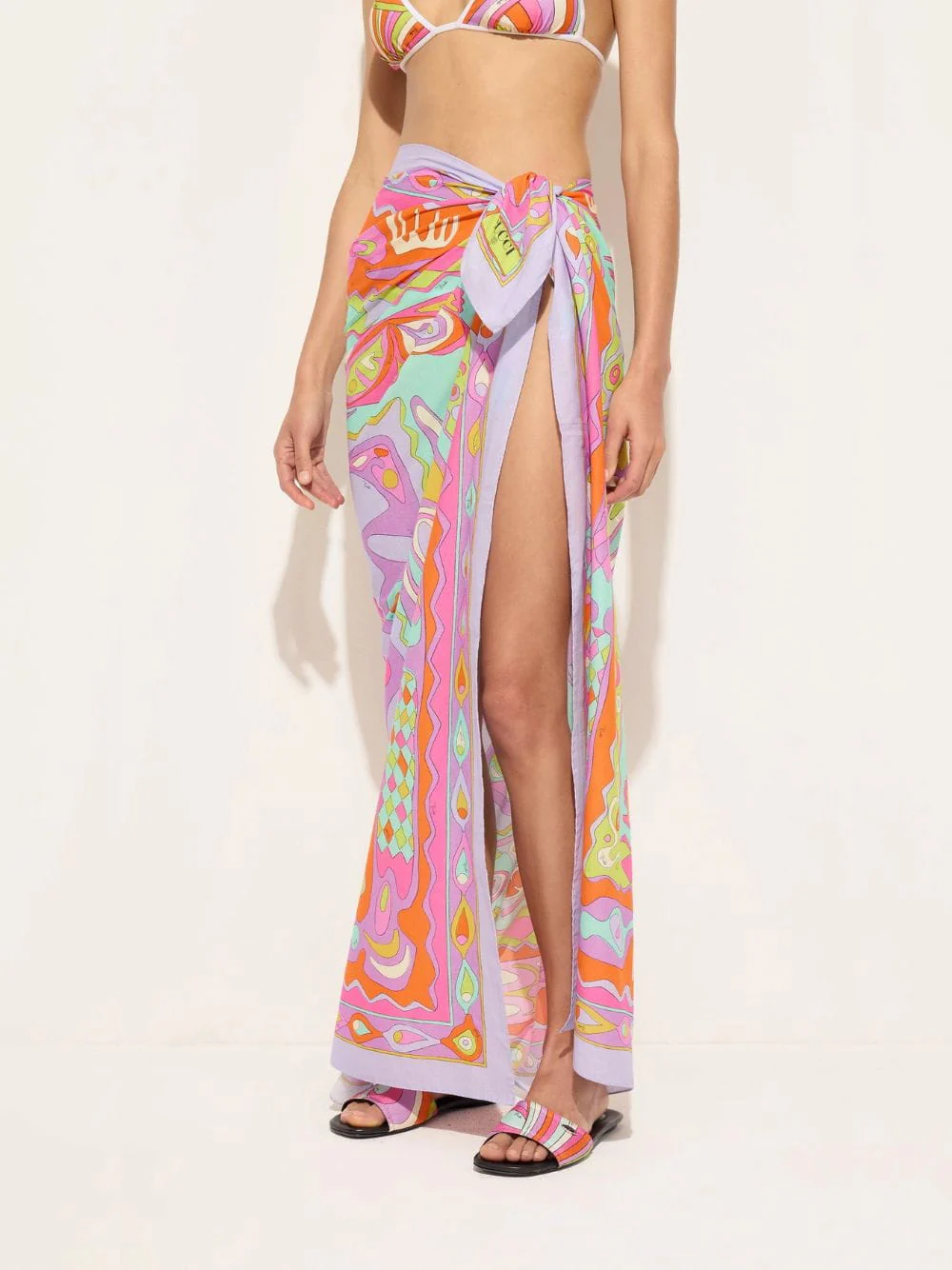 Angoli Print Cotton Sarong - Image 2