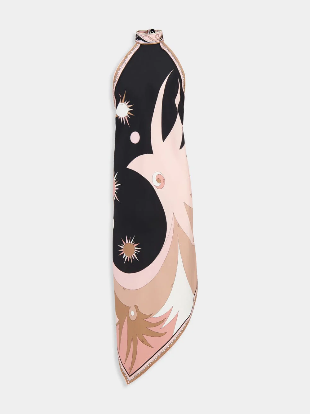 Stella Print Asymmetrical Dress - Image 2