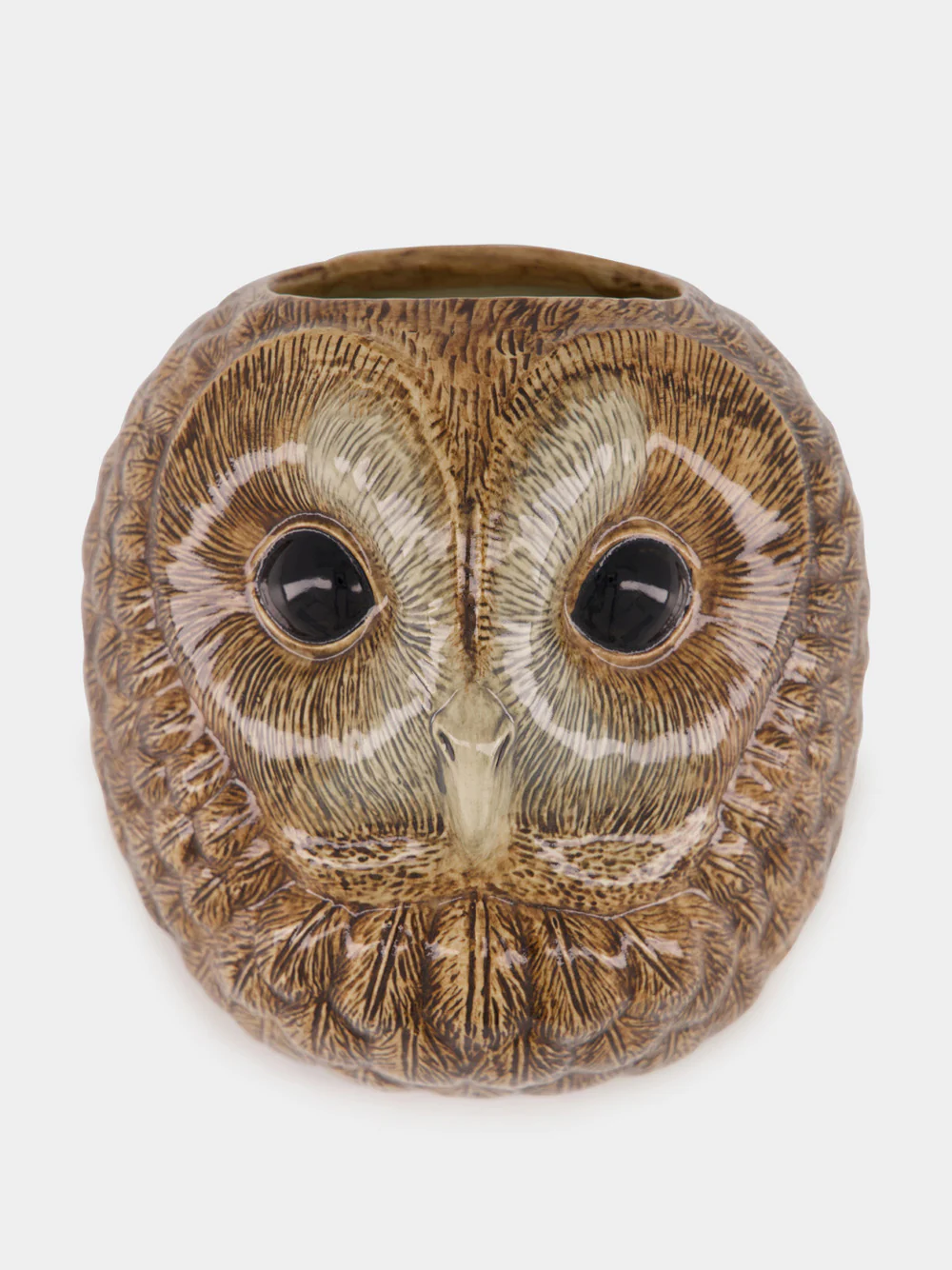 Tawny Owl Flower Wall Vase