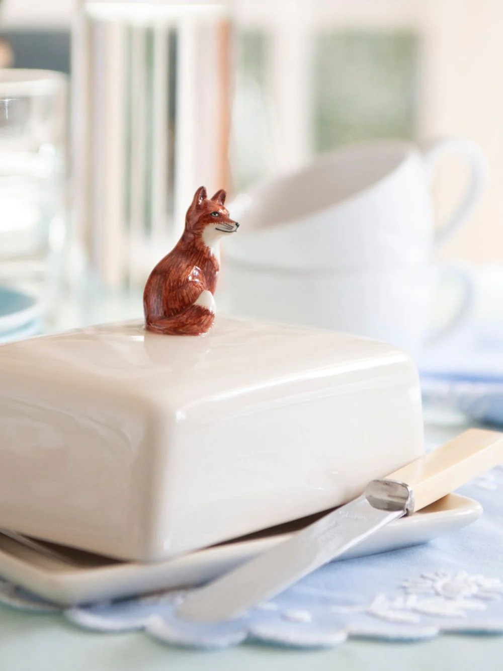 Fox Butter Dish - Image 2