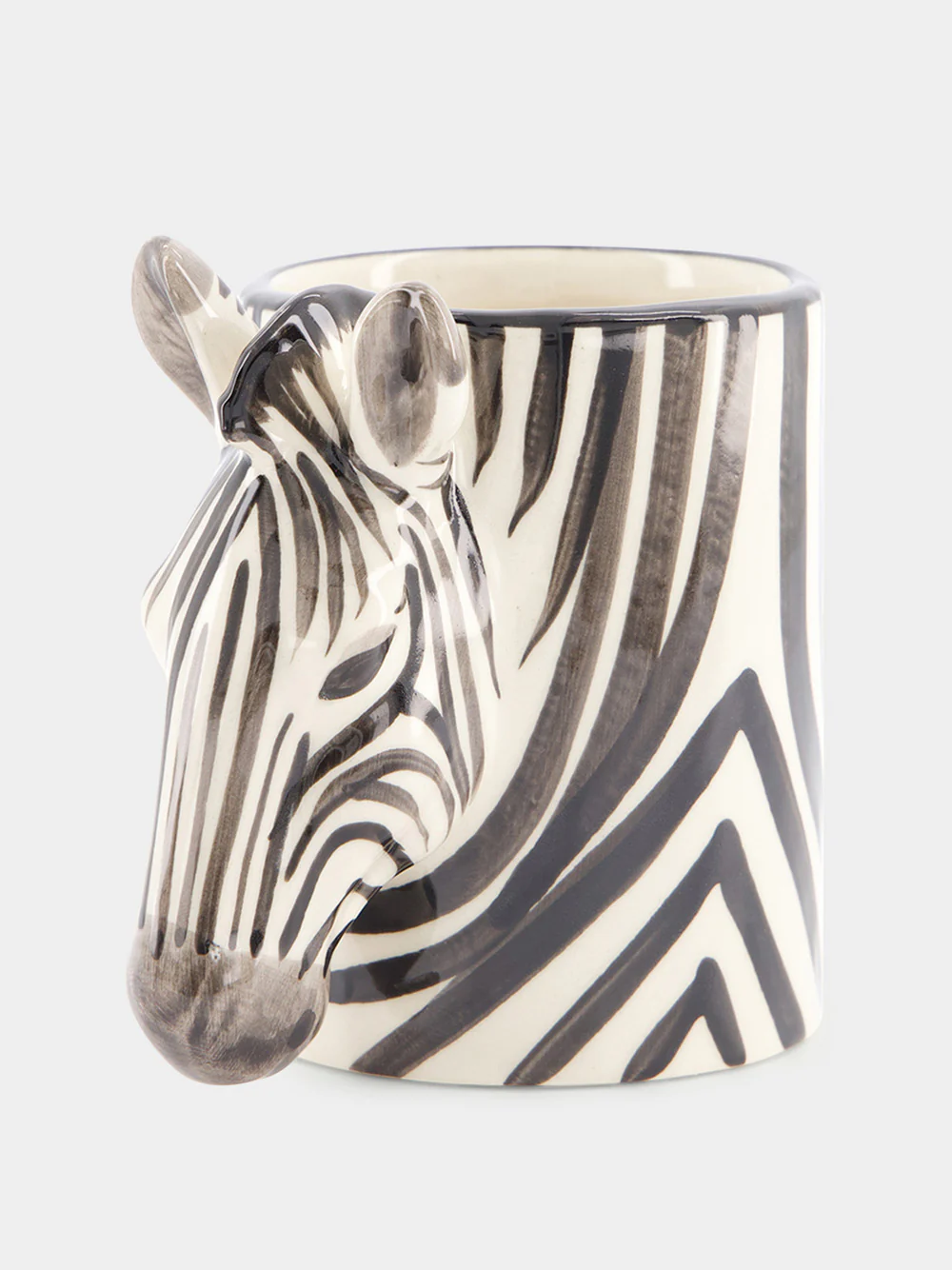 Zebra pencil pot