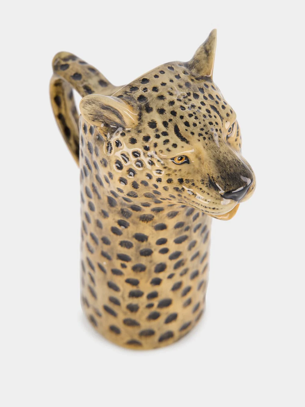 Leopard Hand-Painted Jug - Image 3