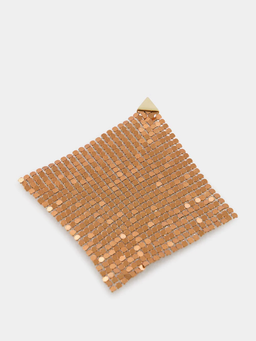 Copper Chainmail Earrings - Image 4