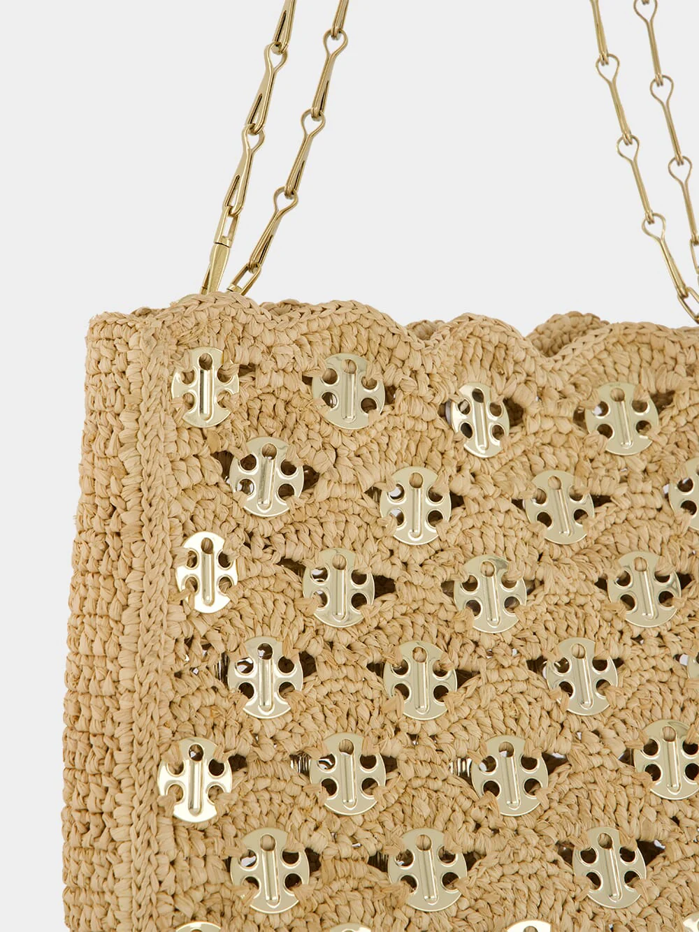 Natural Raffia 1969 Wave Bag - Image 7