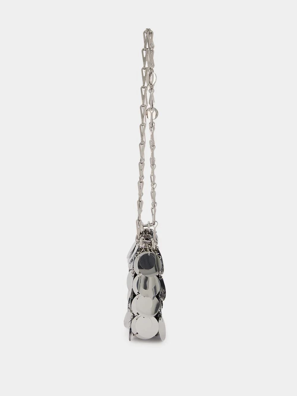 Silver Sparkle Discs Nano Bag - Image 4