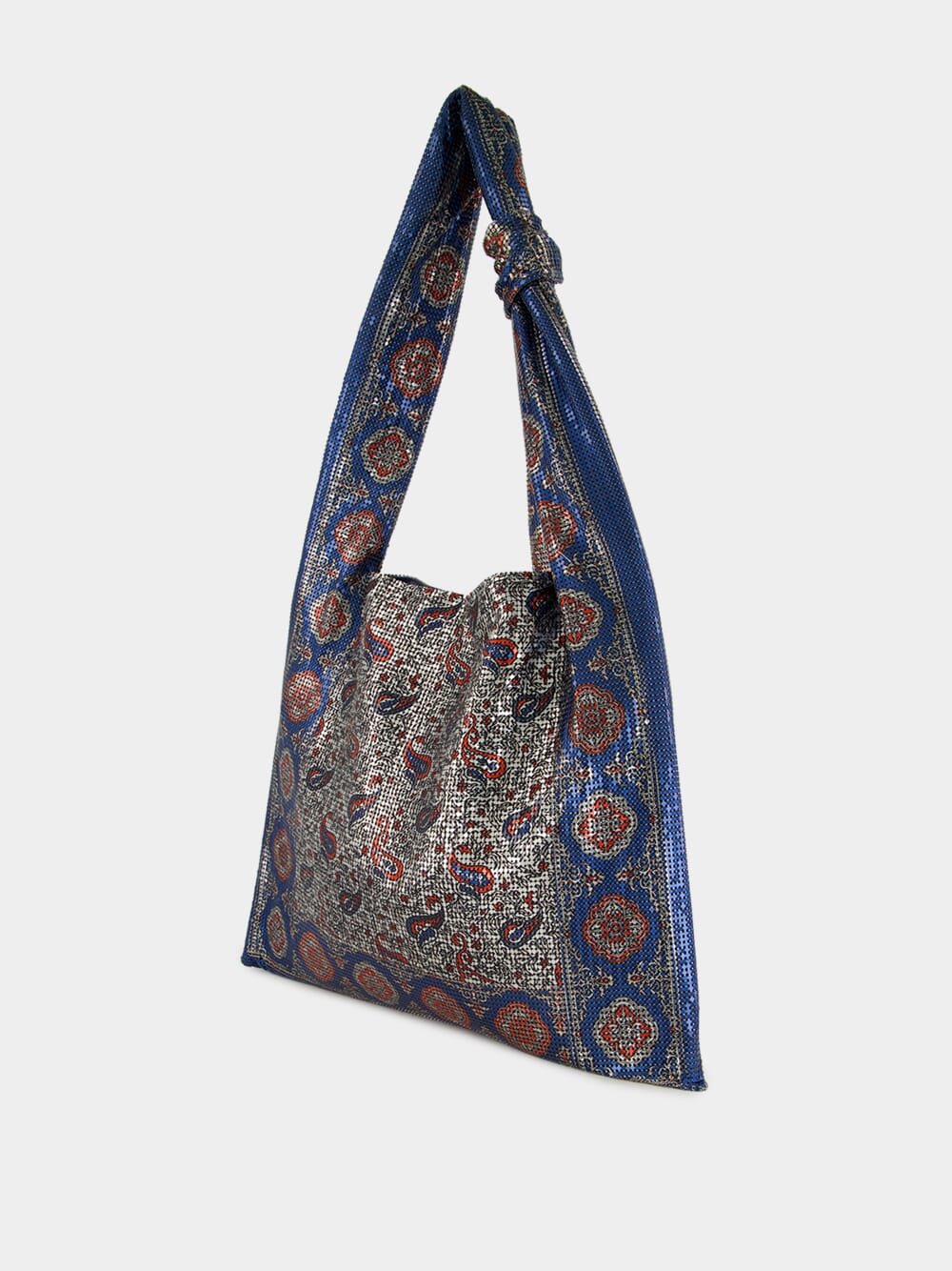 Bandana Paisley Printed Aluminium Tote Bag - Image 4