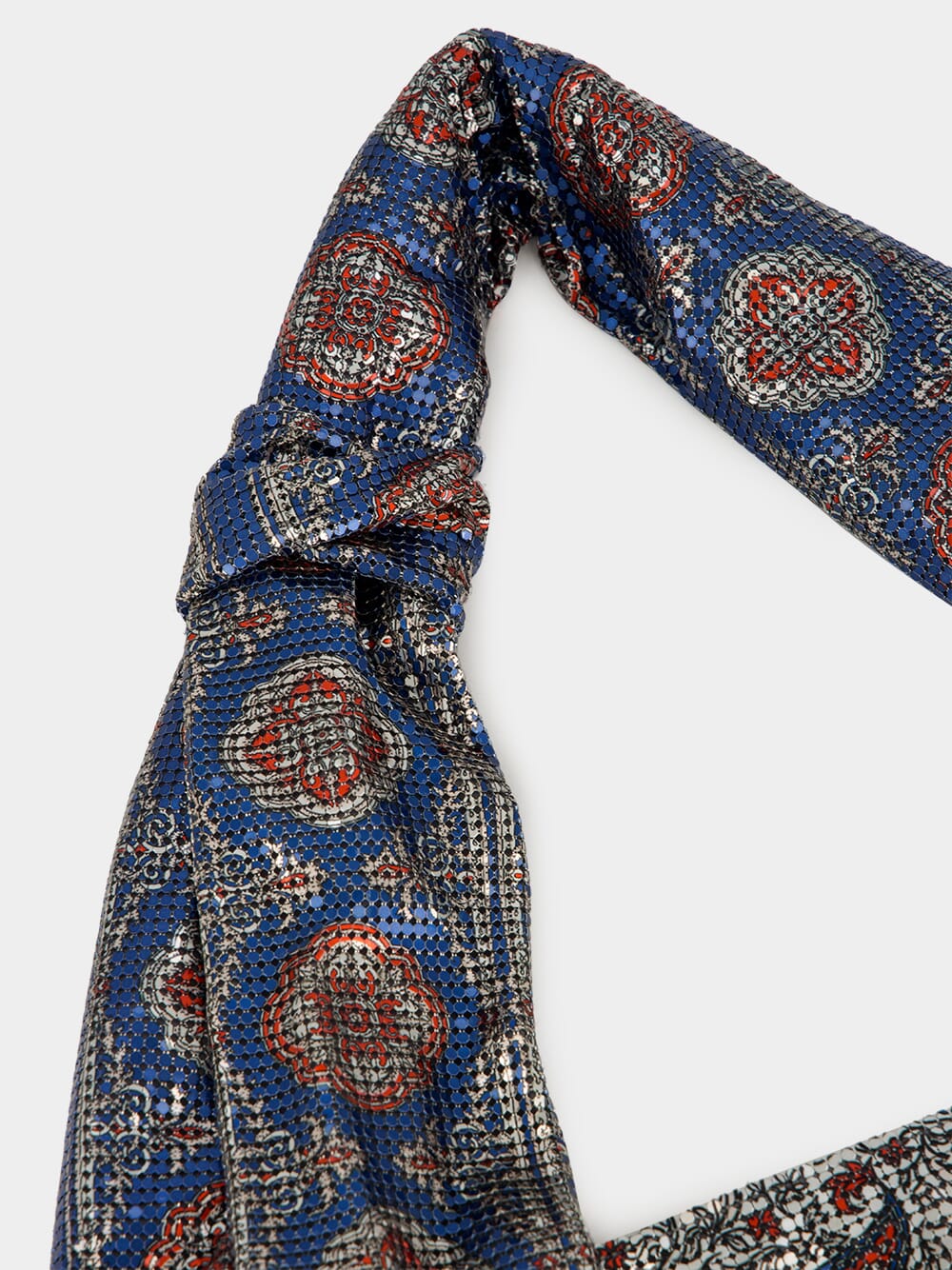 Bandana Paisley Printed Aluminium Tote Bag - Image 7