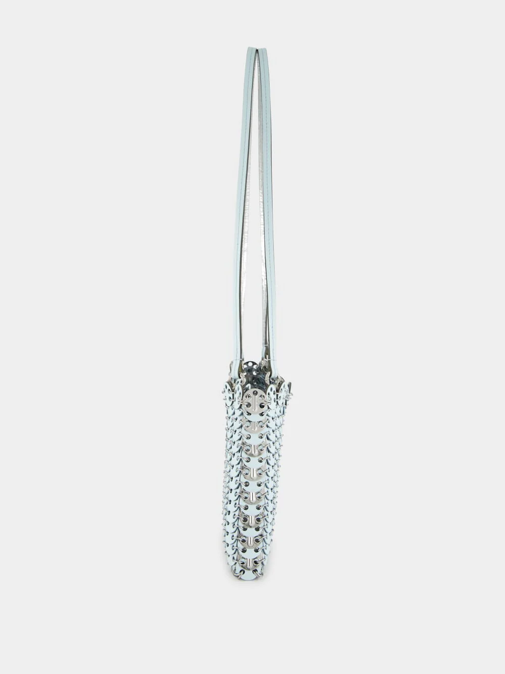 Blue and Silver 1969 Leather Flip Bag - Image 5